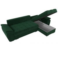 Угловой диван Нэстор (велюр зелёный) - Изображение 4